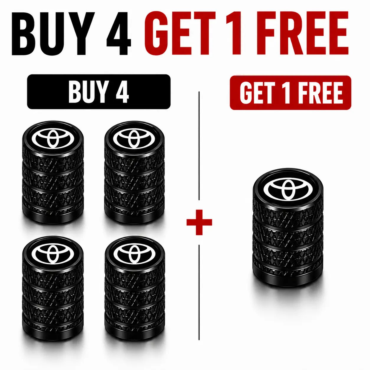 US Flag Knurled Aluminum Tire Valve Stem Caps, Anti-Rust Dustproof Leakproof Air Valve Covers, Corrosion Resistant Alloy Stem Caps for Car Truck SUV ATV Motorcycle Bike Heavy Duty Auto Mod Tire Air Protector Wheel Parts Universal Vehicle Accessories