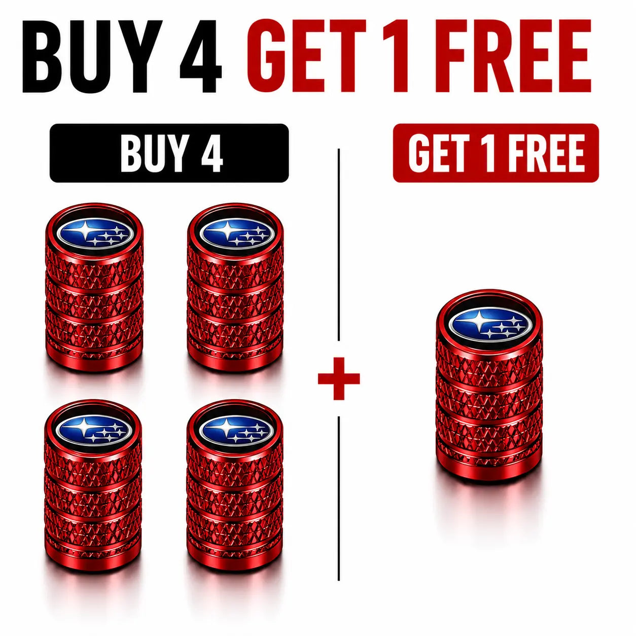 US Flag Knurled Aluminum Tire Valve Stem Caps, Anti-Rust Dustproof Leakproof Air Valve Covers, Corrosion Resistant Alloy Stem Caps for Car Truck SUV ATV Motorcycle Bike Heavy Duty Auto Mod Tire Air Protector Wheel Parts Universal Vehicle Accessories