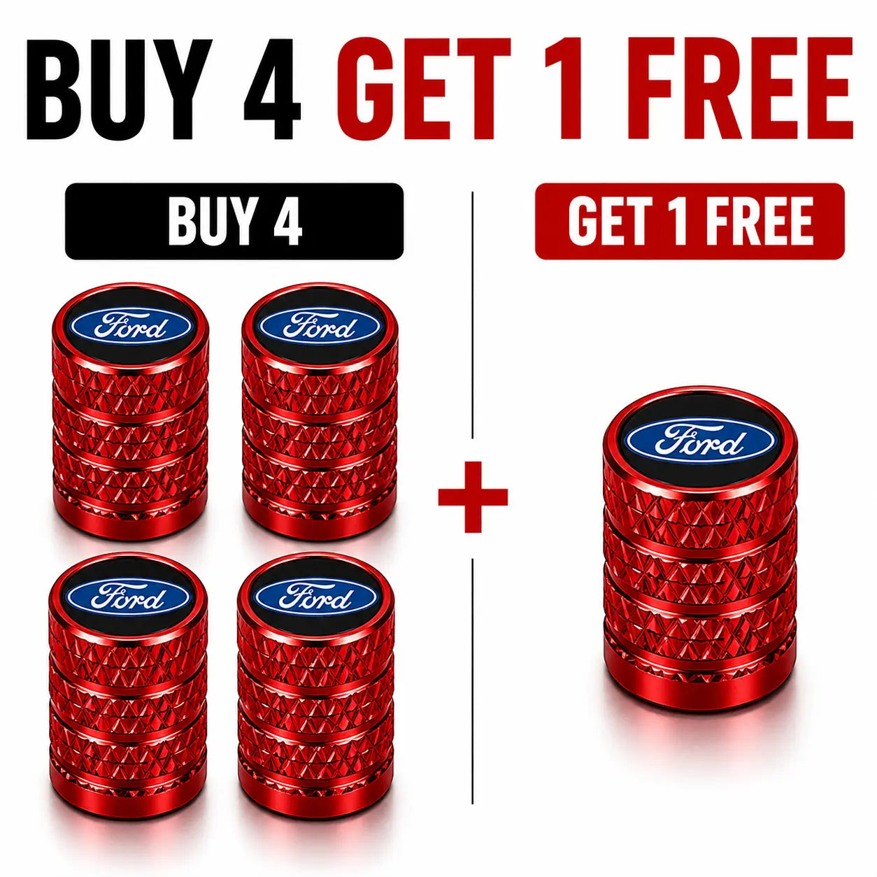 US Flag Knurled Aluminum Tire Valve Stem Caps, Anti-Rust Dustproof Leakproof Air Valve Covers, Corrosion Resistant Alloy Stem Caps for Car Truck SUV ATV Motorcycle Bike Heavy Duty Auto Mod Tire Air Protector Wheel Parts Universal Vehicle Accessories