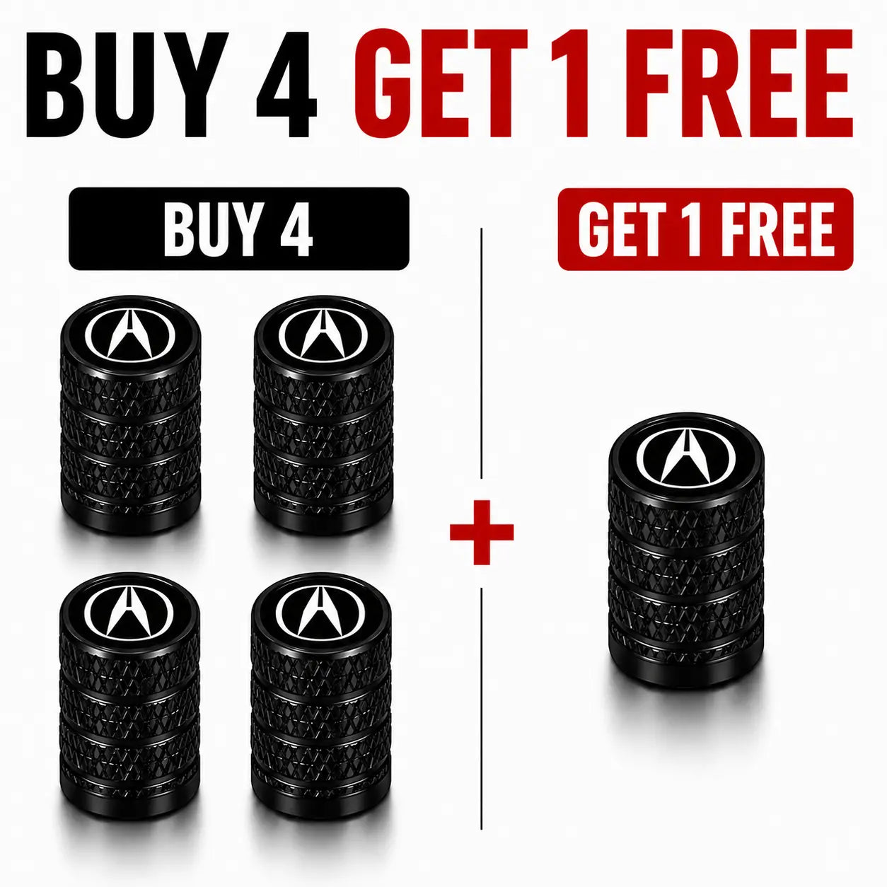 US Flag Knurled Aluminum Tire Valve Stem Caps, Anti-Rust Dustproof Leakproof Air Valve Covers, Corrosion Resistant Alloy Stem Caps for Car Truck SUV ATV Motorcycle Bike Heavy Duty Auto Mod Tire Air Protector Wheel Parts Universal Vehicle Accessories