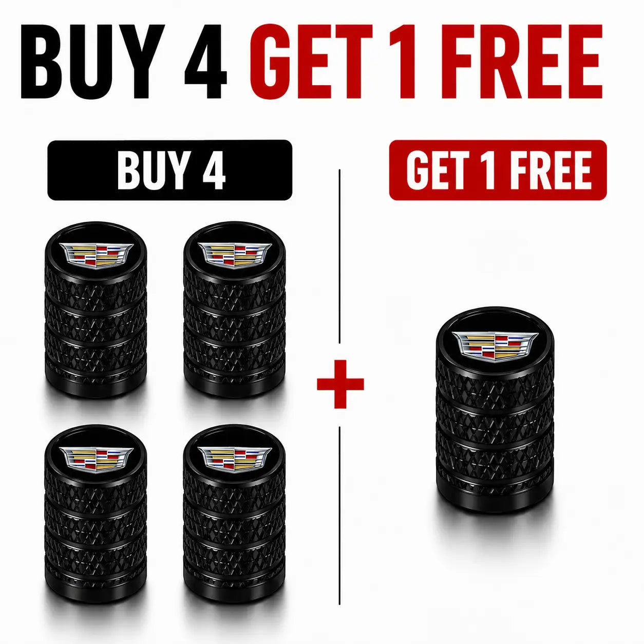 US Flag Knurled Aluminum Tire Valve Stem Caps, Anti-Rust Dustproof Leakproof Air Valve Covers, Corrosion Resistant Alloy Stem Caps for Car Truck SUV ATV Motorcycle Bike Heavy Duty Auto Mod Tire Air Protector Wheel Parts Universal Vehicle Accessories