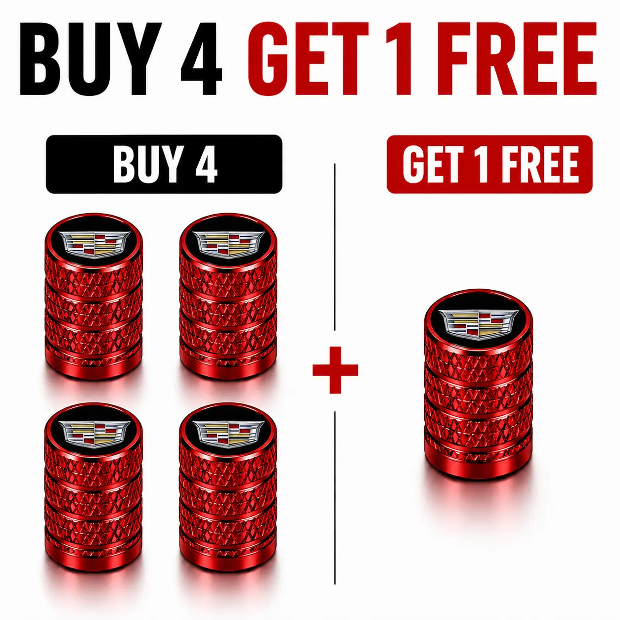 US Flag Knurled Aluminum Tire Valve Stem Caps, Anti-Rust Dustproof Leakproof Air Valve Covers, Corrosion Resistant Alloy Stem Caps for Car Truck SUV ATV Motorcycle Bike Heavy Duty Auto Mod Tire Air Protector Wheel Parts Universal Vehicle Accessories