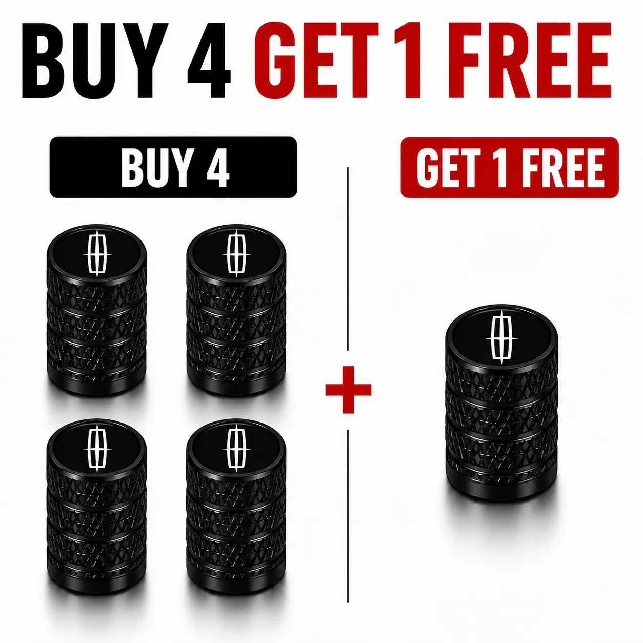 US Flag Knurled Aluminum Tire Valve Stem Caps, Anti-Rust Dustproof Leakproof Air Valve Covers, Corrosion Resistant Alloy Stem Caps for Car Truck SUV ATV Motorcycle Bike Heavy Duty Auto Mod Tire Air Protector Wheel Parts Universal Vehicle Accessories