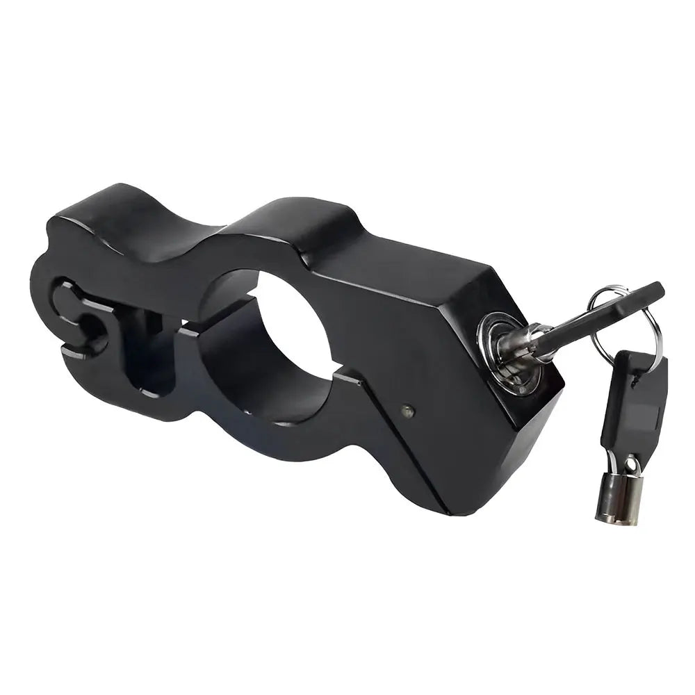 1PC Motorcycle Handlebar Lock Handlebar Brake Handle Solid Lock Imitating Steal Lock Pull Rod ATV Dirt Street Bikes anti Theft